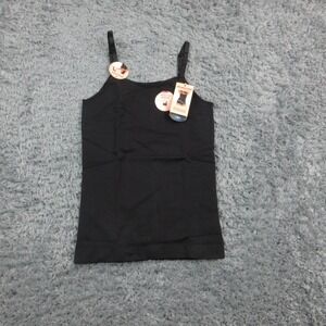 Shapermint Essentials Cami Tank Top Womens XL Black Scoop Neck Shapewear NWT